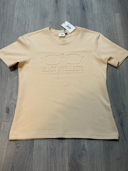 Changing The Perspective Embossed Tee (Tan)