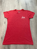 OG Logo Women's Tee (Heather Red/White)