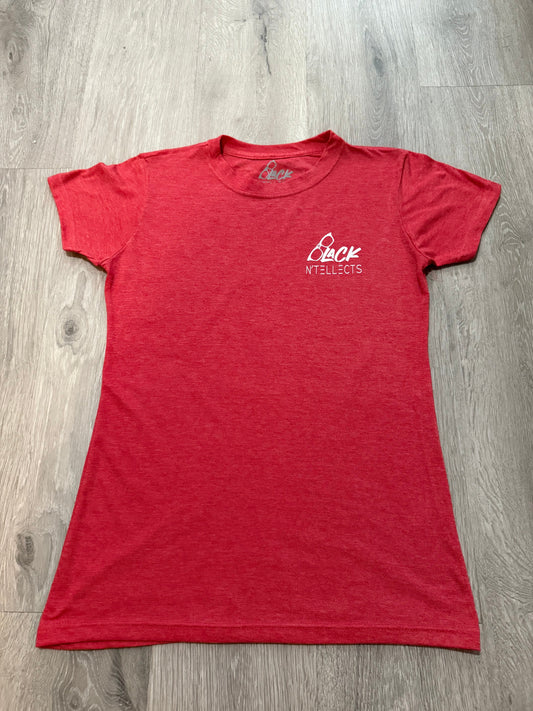 OG Logo Women's Tee (Heather Red/White)