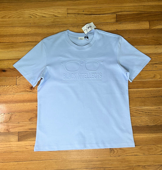 Changing The Perspective Embossed Tee (Periwinkle Blue)