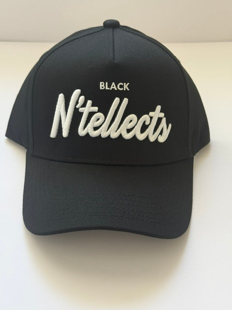 The Scripted A-Frame Snapback (Black/White)